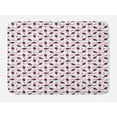 thumbnail image 1 of Vegetables Bath Mat, Simple Pattern of Cartoonish Drawn Garlic and Beet, Plush Bathroom Decor Mat with Non Slip Backing, 29.5" X 17.5", White Dark Magenta, by Ambesonne, 1 of 2