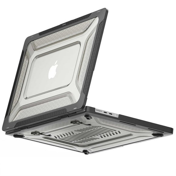 Funda TEKKU HC para MacBook Pro 16 Negra A2485 A2780 A2991 M1 M2 M3 Pro Max