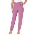 thumbnail image 4 of Roaman's Women's Plus Size Tall Classic Bend Over Pant, 4 of 6