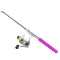 thumbnail image 3 of Portable Mini Pen Shape Fishing Rod Pole Pocket Retractable Fishing Rod With Reel Wheel, 3 of 8