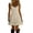 Beige, variant on Womens Summer V Neck Linen Mini Dress Casual Spaghetti Strap Ruffle Hem Dresses Tummy Control Sundress Green S Fashion