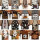 thumbnail image 4 of Mantel de Halloween rectangular, negro, naranja, murciélagos de calabaza picnic, fiesta, suministros de decoración de mesa33*183cm, 4 of 5