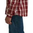 thumbnail image 3 of Wrangler® Men's Long Sleeve Plaid Shirt, Sizes S-5XL, 3 of 3