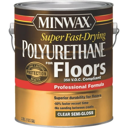 Minwax VOC Fast Drying Polyurethane For Floor (Best Polyurethane For Painted Floors)