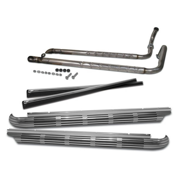 C2 Corvette 19651967 Side Exhaust System w/ Covers