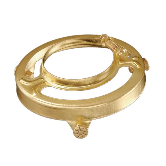 B&P Lamp® 2 1/4" Fitter, Clamp-On Type Shade Holder, Solid Brass