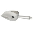 thumbnail image 1 of Uadme Cuchara de hielo de acero inoxidable,pala de hielo multifuncional,cucharada de harina suave,cucharada para dulces con lazo para colgar para máquina de hielo,cubitos de hielo para barra de cocina, 1 of 5
