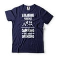 thumbnail image 3 of Camping Shirt Vacation Forecast Camping With A Chance Of Drinking Shirt Funny Vacation Shirt, 3 of 6