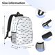 thumbnail image 5 of Disketp Cute Shark Mochila Escolar de 15 Pulgadas, Mochila Ligera para Estudiantes, Viajes y Trabajo, Cómoda y Resistente para el Uso Diario, 5 of 6