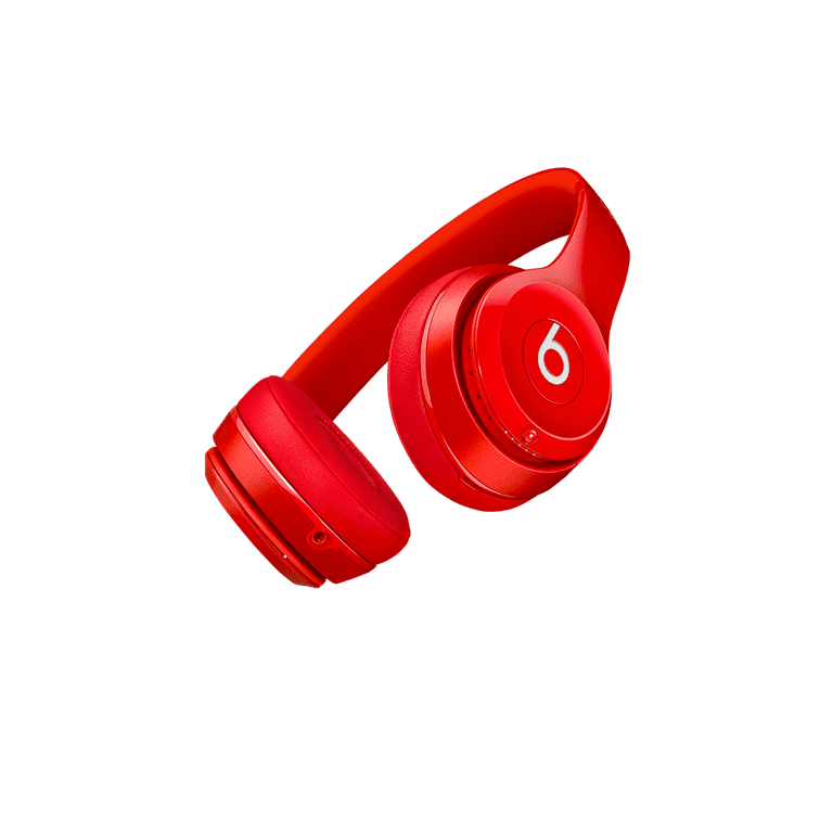 Refurbished Beats by Dr. Dre Solo2 Wireless Red On Ear Headphones 