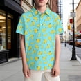 thumbnail image 2 of MuXiKeJi Clothes Polo Shirts for Boys Size 7 Button Down Letter Print Short Sleeve Pocket Shirts Comfortable Pullover Tops T Shirts for Boys And Girls, 2 of 4