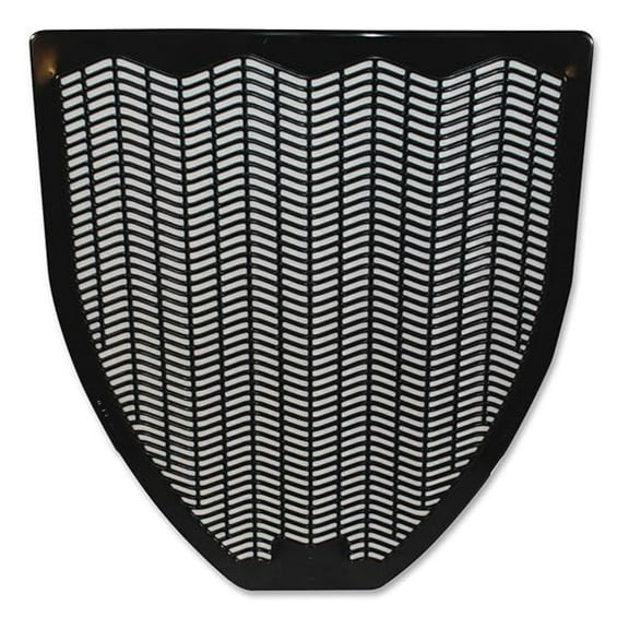 Urinal Mats, Z-Mat Disposable Floor Protector - 17x20.4 Inch, 0.5 Inch Thick, Black, 6-Pack - Commercial Restroom Hygiene & Floor Care