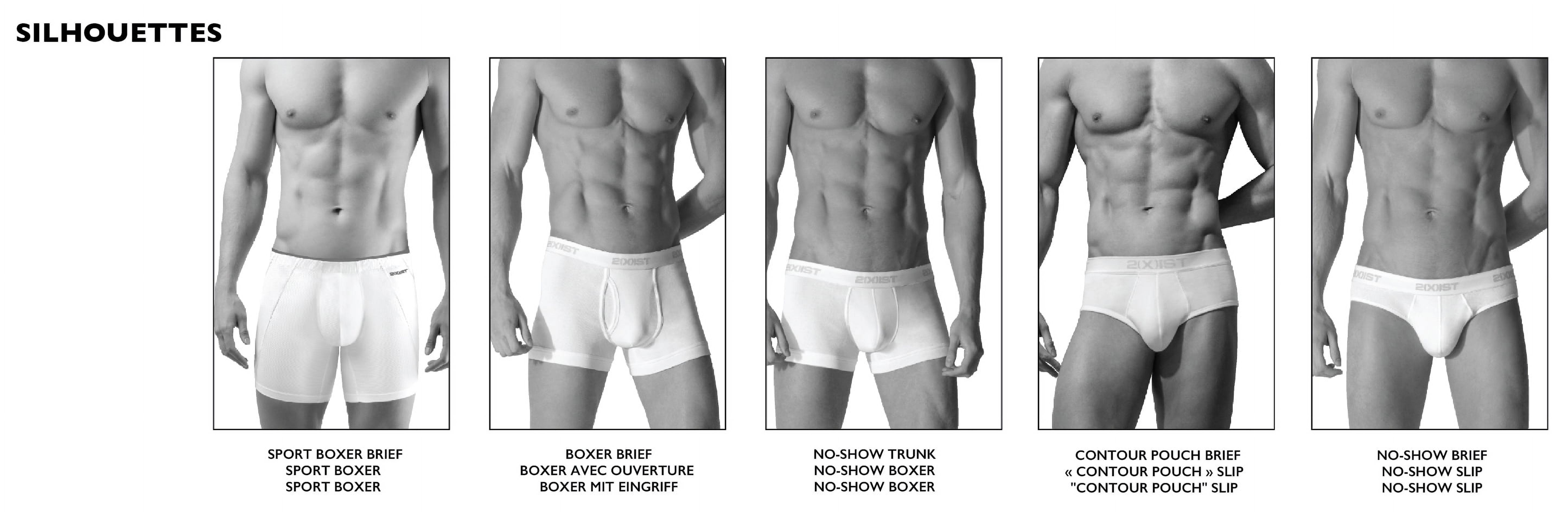 2(X)IST 3PK Stretch Jock Strap