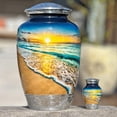 thumbnail image 4 of Urna crematoria Double Trouble Waves on The Beach para adulto, 4 of 5