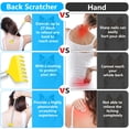 thumbnail image 4 of 4 pack Extendable Back Scratcher, Telescoping Metal Back Massager Tool with Rubber Handles for Home Travel Office, 4 of 7