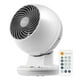 thumbnail image 1 of Ventilador IRIS USA WOOZOO Oscillating Vortex 7 en 1 con mando a distancia blanco, 1 of 9
