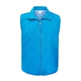 thumbnail image 1 of TOPTIE Gilet d'Activité de Supermarché à Fermeture Éclair Complète - Ciel - TG, 1 of 4