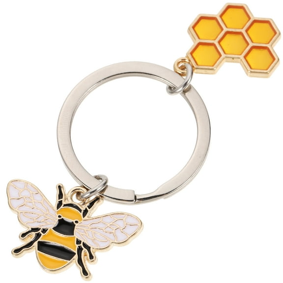Bee Keychain Holder for Purse Locket of The Lid Backpack Keychains Kids Child