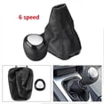 thumbnail image 1 of Lefu 5/6 SPEED GEAR SHIFT KNOB+GAITER+BASE FOR SAAB 9-3 93 2003-2012 Accessory black, 1 of 10