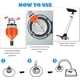 thumbnail image 3 of Adaptador de bomba SUP para barco inflable, convertidor de bomba de aire, adaptador de válvula de aire, conector de cabezal de bombeo convencional, 2 piezas, 3 of 5