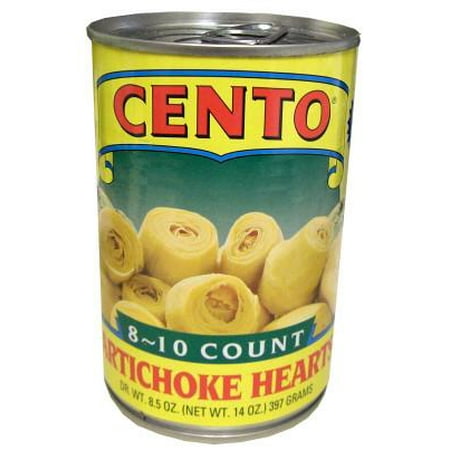 Artichoke Hearts, 8 to 10 count (Cento) 14 oz (Best Canned Artichoke Hearts)