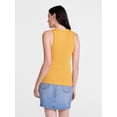 thumbnail image 4 of Scenario Women's Ribbed Tank Top with Lace Trim, Sizes XS-XXXL, 4 of 6
