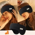 thumbnail image 5 of Warm Outdoor Soundproof Sleep Earmuffs - Mink-Like Hair, Adjustable, Ergonomic, Reduces Noise, 2-in-1 (Eye Shade+Ear Cover), for Sleep/Study/Travel (Unisex), 5 of 5