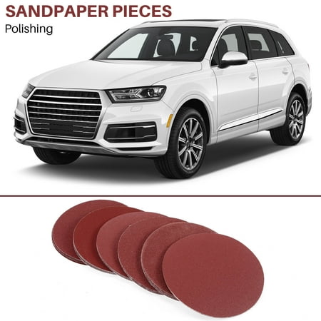 

30pcs/set 5inch 125mm Round sandpaper Disk Sand Sheets Grit 80/100/120/180/240/320 Hook and Loop Sanding Disc for Sander Grits