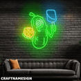 thumbnail image 2 of Craftnamesign Funny Pickleball Neon Light For Sport Court, Pickleball Shop Decor, 2 of 5