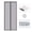 black, variant on Mosquito Magnetic Screen Door Curtain Net Anti Bug Fly Insect Partition Curtain Mesh Summer Indoor Automatic Closing Door Screen
