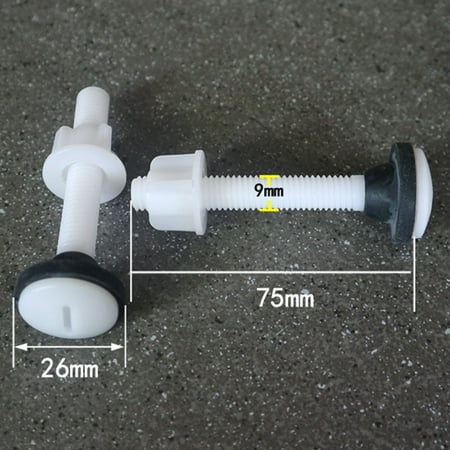 

GLFSIL Toilet Cistern To Toilet Pan Fixing Fitting Sealing Kit Close Coupling Bolts