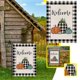 thumbnail image 2 of Maojin Halloween Decoration Halloween Decoration PVC Wall Stickers 3D Stereo Stickers 56pcs, 2 of 6