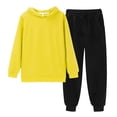 thumbnail image 2 of KAUOD Youth Kids Cotton Hoodies Set 2 Piece Loose Fit Pullover Sweatshirts Joggers Pants Outfits Boys Girls Sweatpants Clothes, 2 of 9