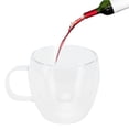 thumbnail image 4 of Taza De Agua, Taza De Café Vasos Taza De Té Doble Pared Para Salones De Té Para Cafeterías Para Restaurantes Para Hoteles ANGGREK Descripción de la referencia, 4 of 5