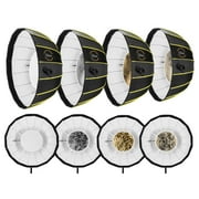 Glow EZ Lock Parabolic Softbox For Flashpoint XPLOR 300 and 400 Direct Mount (25.5 - White) - Godox AD-W65