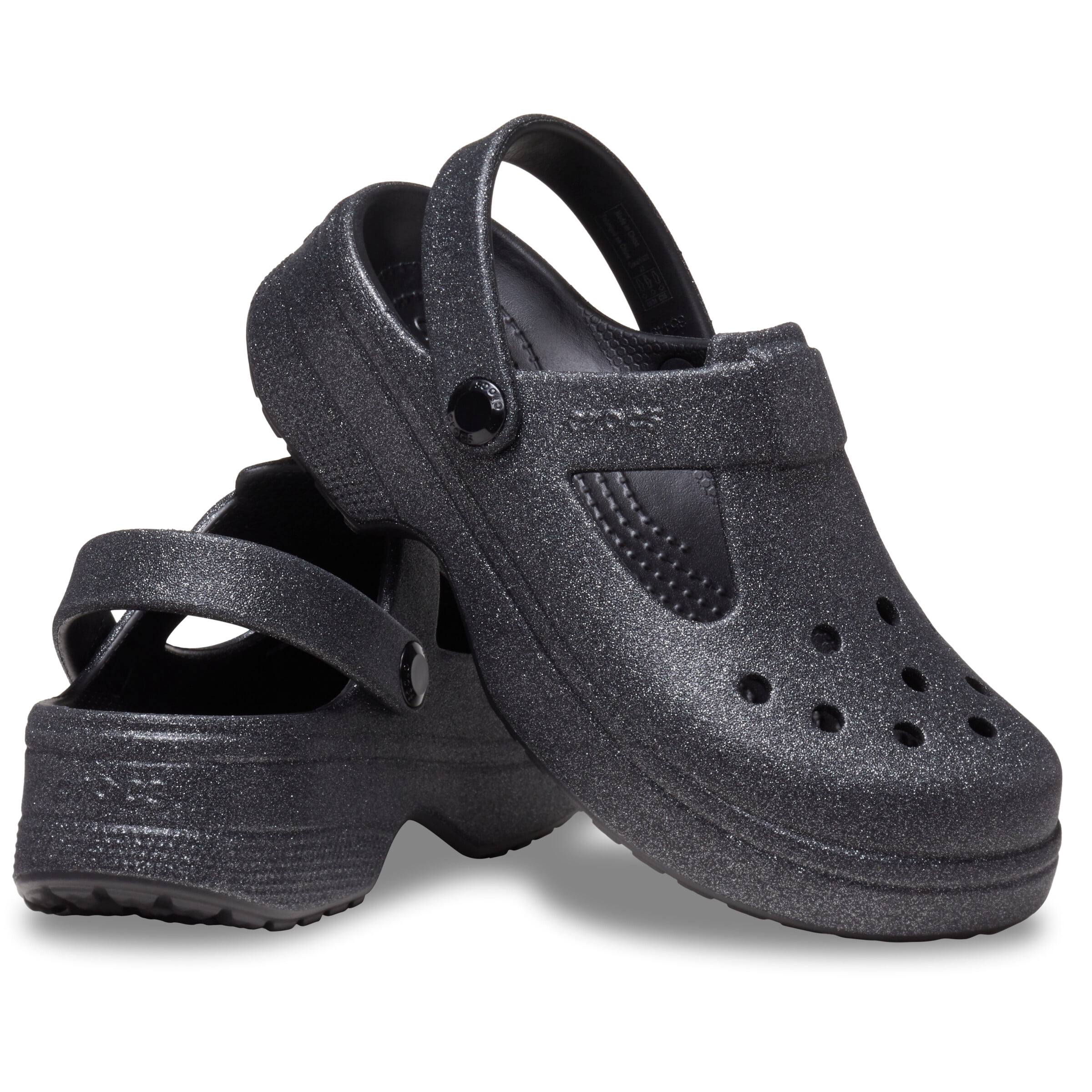 Crocs Classic Mary Jane Toddler & Kids Glitter Clog