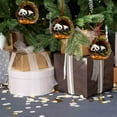 thumbnail image 2 of Forest Acorn Animal Ornaments Charms Christmas Tree Animal Ornaments, Cozy Forest Christmas Decor Personalized Lawn Animal Sleeping Ornaments, Woodland Creature Ornament Gift, Animal Lovers-Panda, 2 of 5