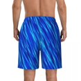 thumbnail image 5 of Swimsuits Blue Wave Gym Shorts Summer Abstract Print Hawaii Board Short Pants Men Printed Sports Fitness Quick Dry Swim Trunks, 5 of 5