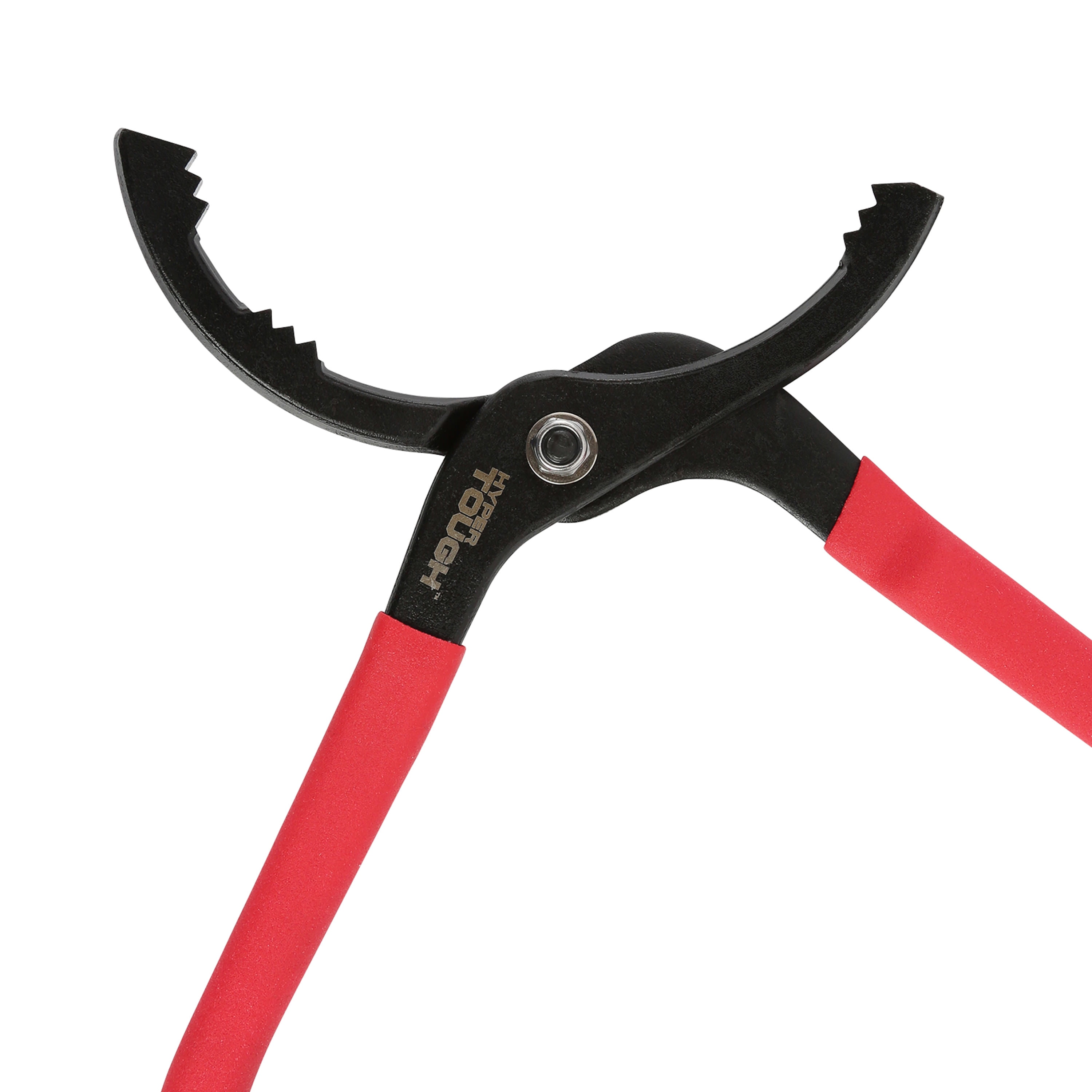 Hyper Tough Slip Joint Adjustable Oil Filter Pliers, Steel, 12 inch