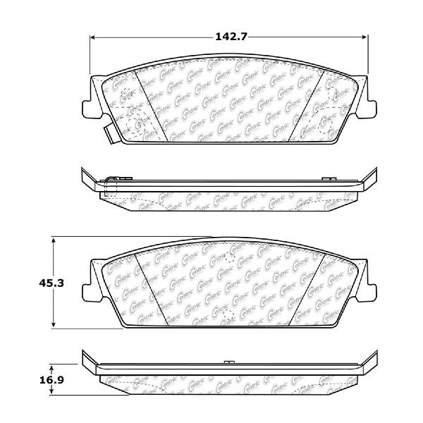 GoParts OE Replacement for 20072014 Cadillac Escalade Rear Disc Brake