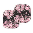 thumbnail image 4 of KUIFORTI Cherry Blossom Car Sun Shade Windshield for SUV Truck Van Sedan, 2 Pieces Foldable Car Shades for Front Windows, Universal for SUV Trucks Sedan, 4 of 5
