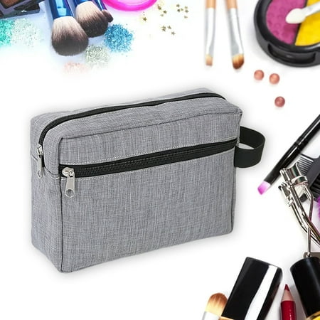 

Durable Double Layered Fabric For Travel Functional Toiletry Organizer Bag Small Storage
