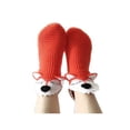 thumbnail image 1 of Knitted Crocodile Socks 3D Animal Socks Knitting Pattern Socks Fun Christmas Gift to Kids Adults, 1 of 5