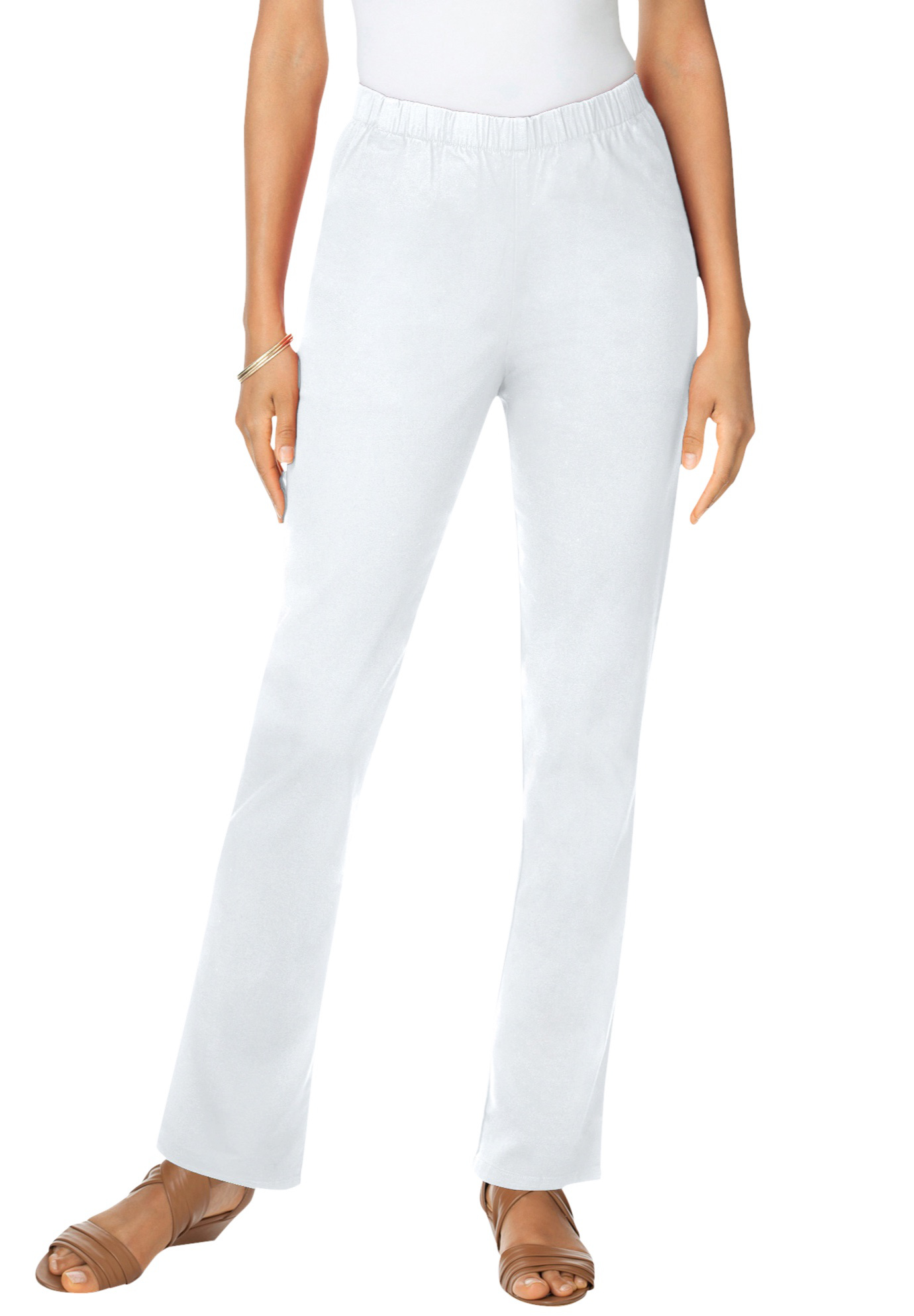 Tall Straight-Leg Pull-On Stretch Jean 