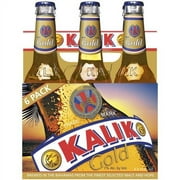 Kalik Gold Beer, 12 fl oz, 6 pack