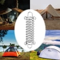 thumbnail image 1 of Hebillas de resorte para tienda de campaña, tensor de tienda, gancho de resorte para toldo resistente, poste de resorte para mochilero, Picnic, playa, sin mosquetón, 1 of 8