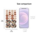 thumbnail image 3 of AYA Toe Nail Wraps Art Stickers Self Adhesive Tools Tips Polish Nail, 3 of 3