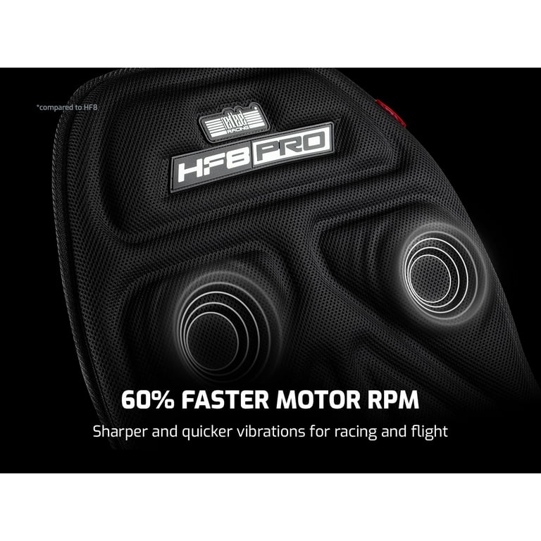 Next Level Racing HF8 Pro Haptic Feedback Gaming Pad, 8 Motors