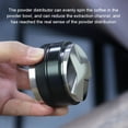 thumbnail image 3 of Leyfeng Coffee Distributor, 53Mm 2-In-1 Coffee Distributor and Tamper Stainless Steel Dual Head Coffee Leveler Adjustable Height Espresso Distribution Tool with Anti-Slip Diamond Pattern, 3 of 8