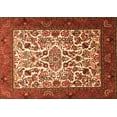 thumbnail image 1 of Ahgly Company Indoor Rectangle Persian Orange Traditional Area Rugs, 5' x 8', 1 of 1